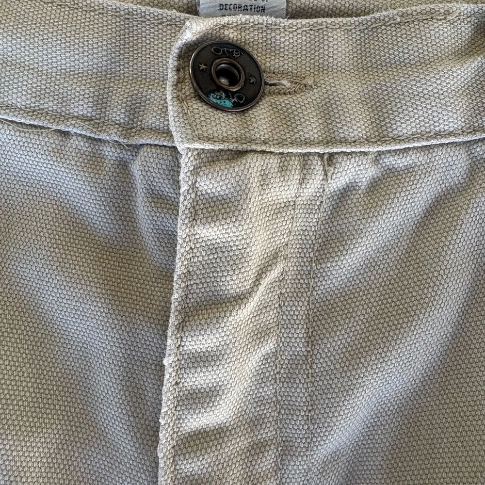 Otb One Tough Brand Men’s Heavy Canvas Pants 34/44 Inseam 33. Y2K urban Canvas
